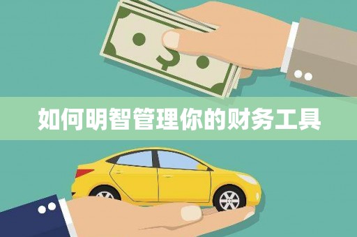 梁园如何明智管理你的财务工具