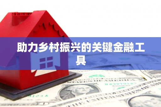 梁园助力乡村振兴的关键金融工具