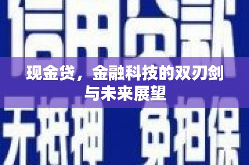 梁园现金贷，金融科技的双刃剑与未来展望