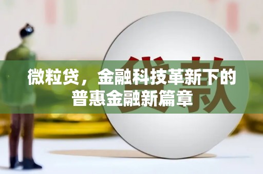 梁园微粒贷，金融科技革新下的普惠金融新篇章