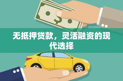 梁园无抵押贷款，灵活融资的现代选择