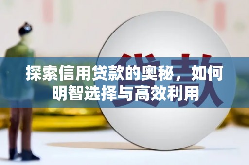 梁园探索信用贷款的奥秘，如何明智选择与高效利用