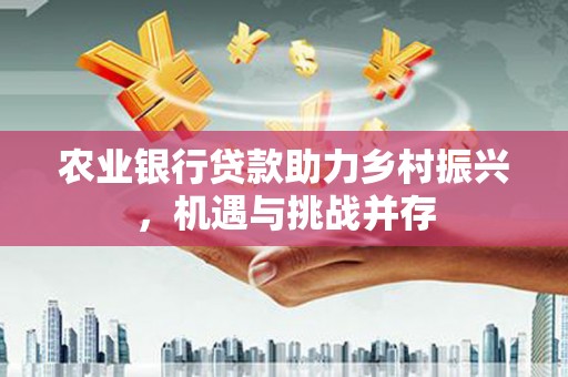 梁园农业银行贷款助力乡村振兴，机遇与挑战并存
