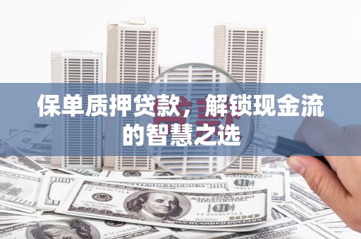 梁园保单质押贷款，解锁现金流的智慧之选